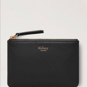 Mulberry zip coin pouch